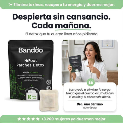 Parches Para Pies - Detox Mental y Corporal en menos de 10 Días