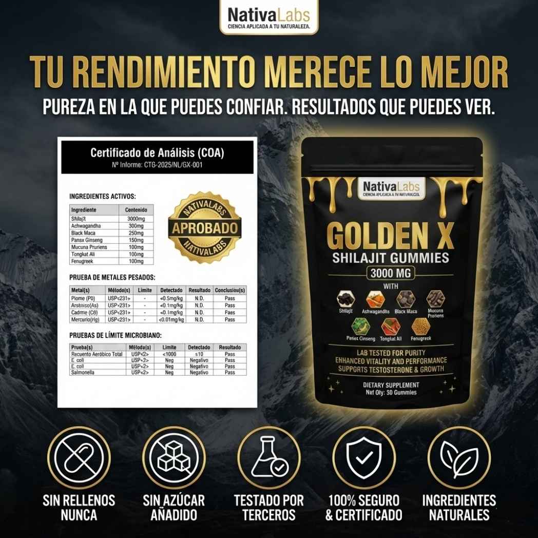 GOLDEN X™:  Consigue un miembro +3"cm, más largo y firme