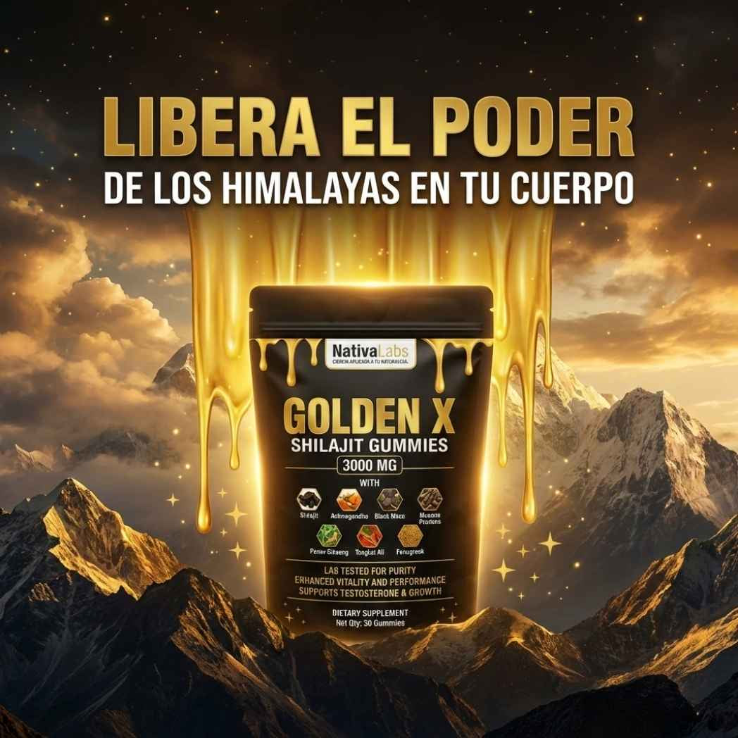 GOLDEN X™:  Consigue un miembro +3"cm, más largo y firme
