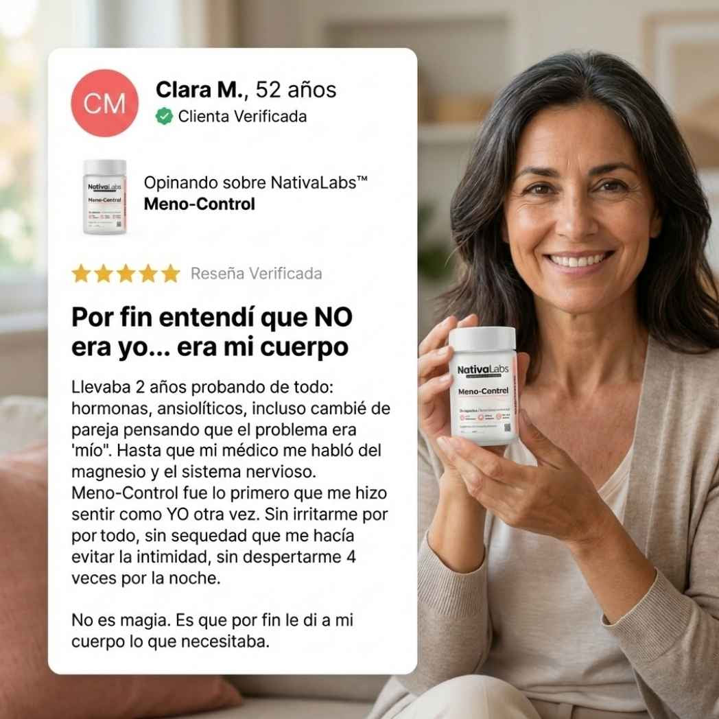 Meno-Control®: El fin de los sofocos, el inicio de tu control.
