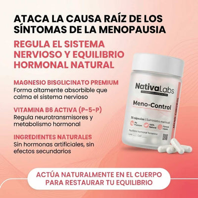 Meno-Control®: El fin de los sofocos, el inicio de tu control.
