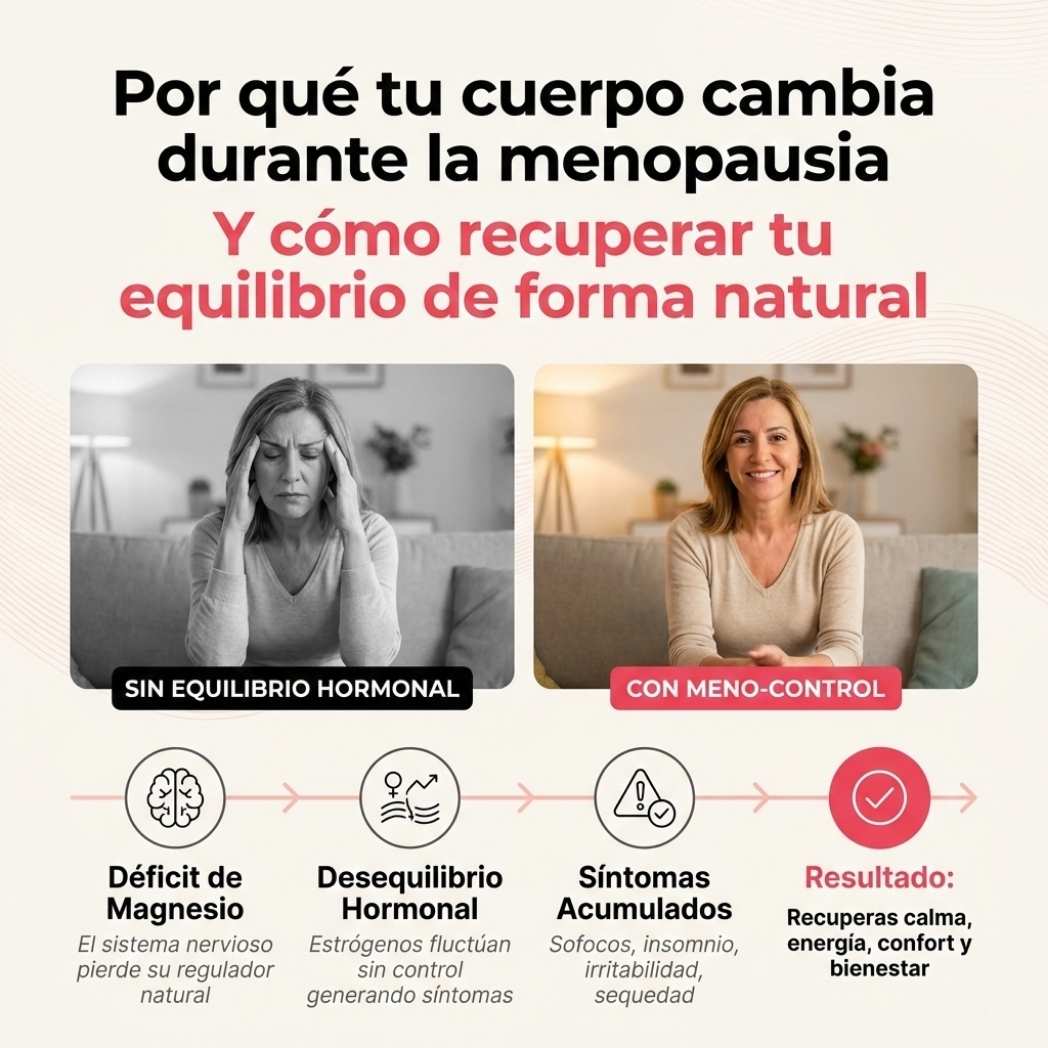 Meno-Control®: El fin de los sofocos, el inicio de tu control.