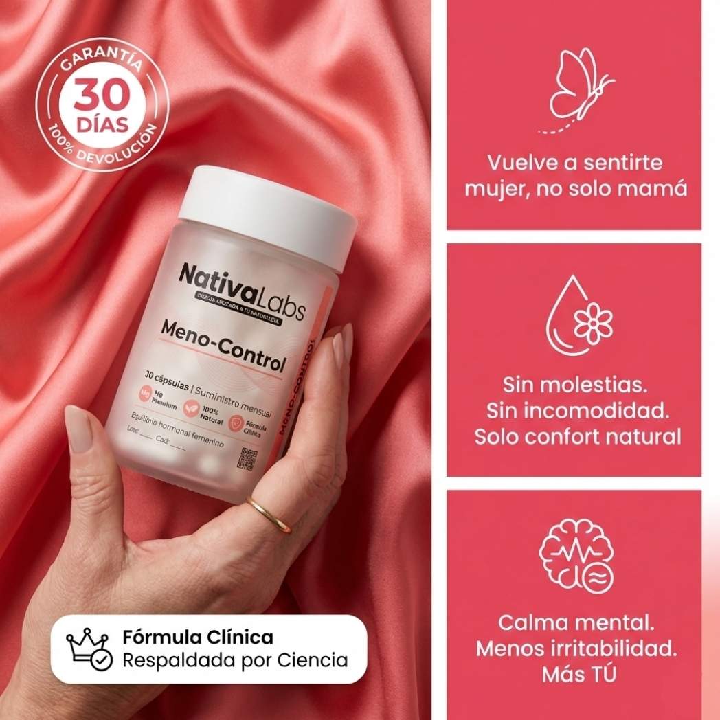 Meno-Control®: El fin de los sofocos, el inicio de tu control.